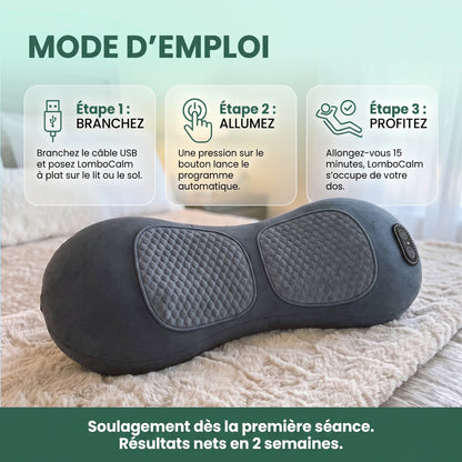 Mode d'emploi LomboCalm en 3 étapes