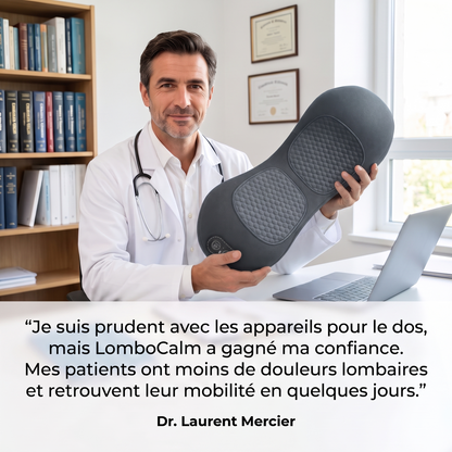 LomboCalm recommandé par le Dr Laurent Mercier